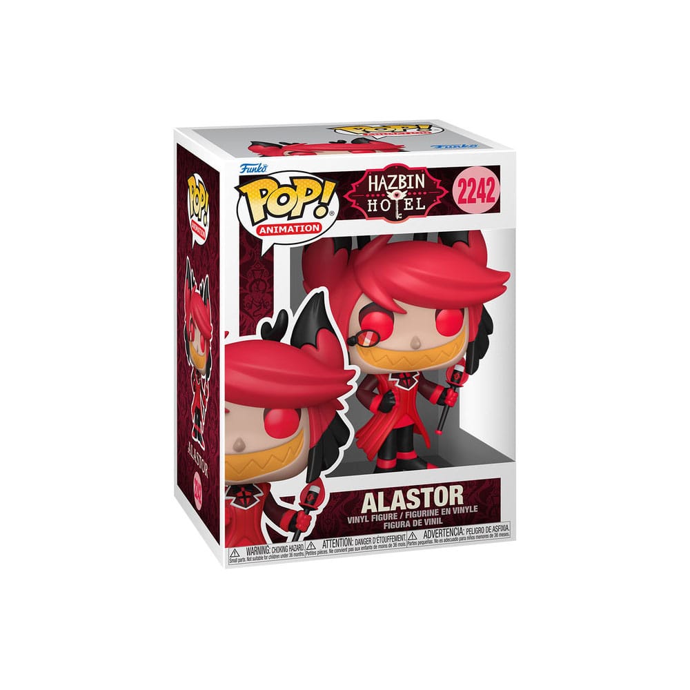 Hazbin Hotel POP! Vinyl Figuren Alastor w/Chase 9 cm Surtido (6)