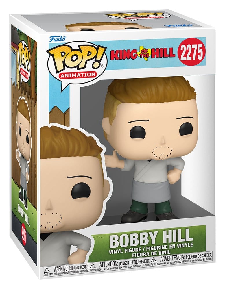 King of the Hill POP! TV Vinyl Figura Bobby Hill (Robata Chane) 9 cm