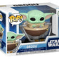 Star Wars: The Mandalorian and Grogu Figura POP! Vinyl Cabezón Grogu in Pram 9 cm