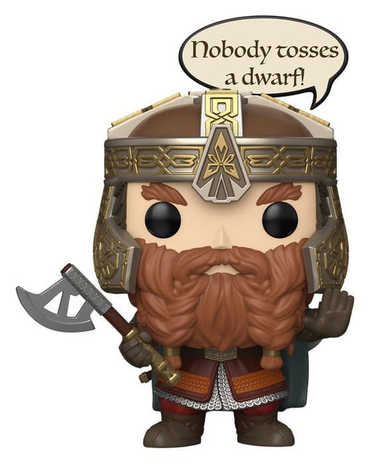El Señor de los Anillos Figura POP! Vinyl Gimli 9 cm