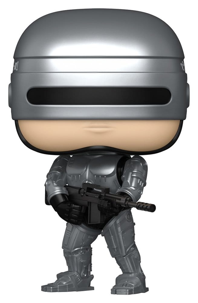 Robocop POP! Movies Vinyl Figuren Robocop (Metallic) with Chase 9 cm Surtido (6)