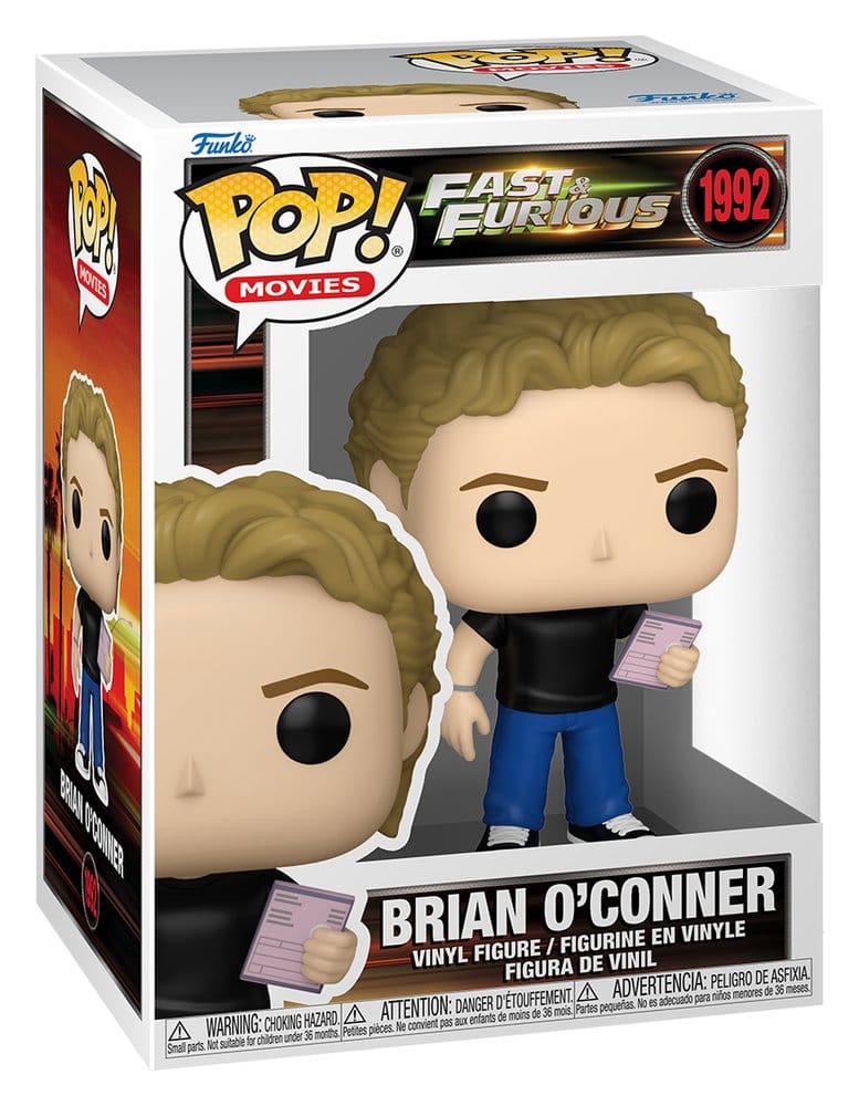 Fast & Furious POP! Movies Vinyl Figura Brian O'Conner 9 cm
