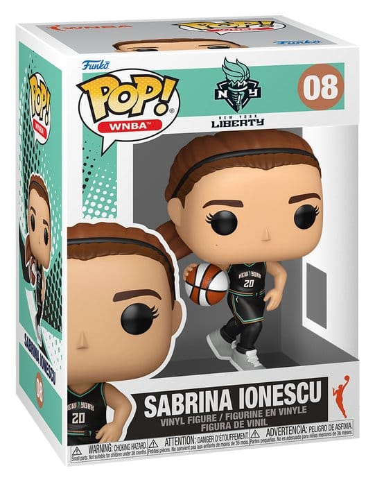 WNBA Legends POP! Sports Vinyl Figura Liberty- Sabrina Ionescu 9 cm