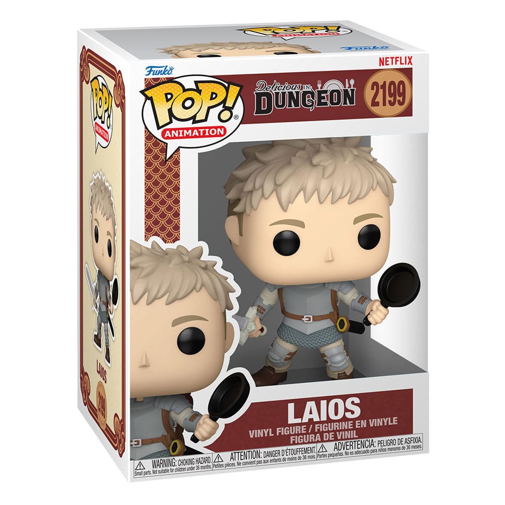 Delicious in Dungeon POP! Animation Vinyl Figuren Laios with Chase 9 cm Surtido (6)