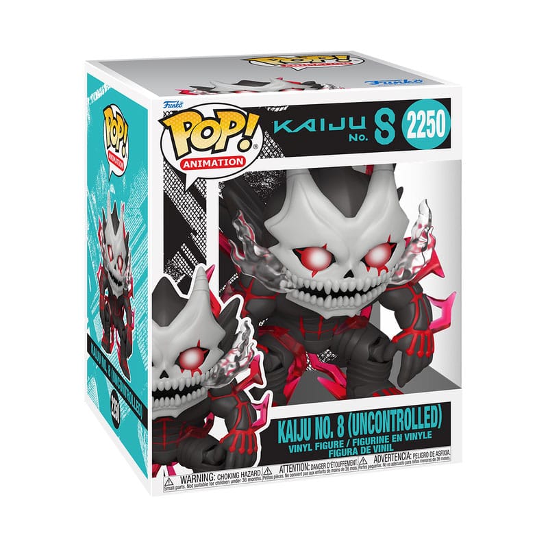 Kaiju No8 Super Sized POP! Vinyl Figura Kaiju No8(Uncontrolled) 15 cm - Z POP Toys