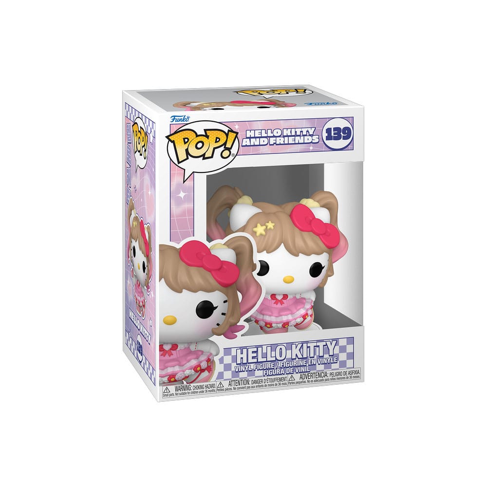 Hello Kitty and Friends Figura POP! Animation Vinyl Hello Kitty (K-Pop Outfit) 9 cm - Z POP Toys