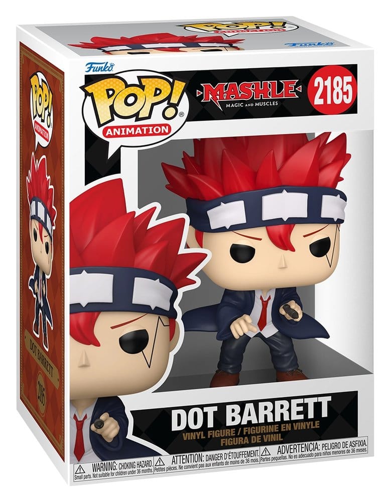 Mashle POP! Animation Vinyl Figuren Dot Barrett with Chase 9 cm Surtido (6)