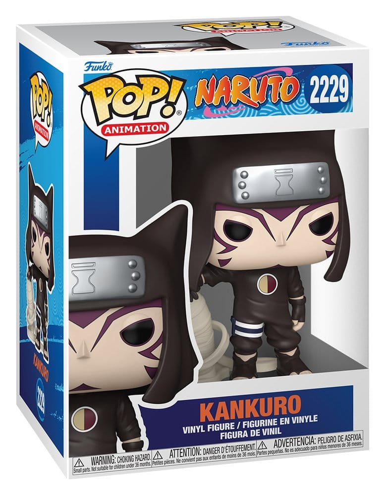 Naruto Classic Figura POP! Animation Vinyl Kankuro 9 cm