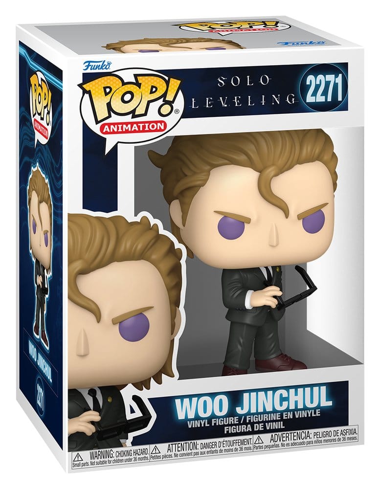 Solo Leveling Figura POP! Animation Vinyl Woo Jinchul 9 cm