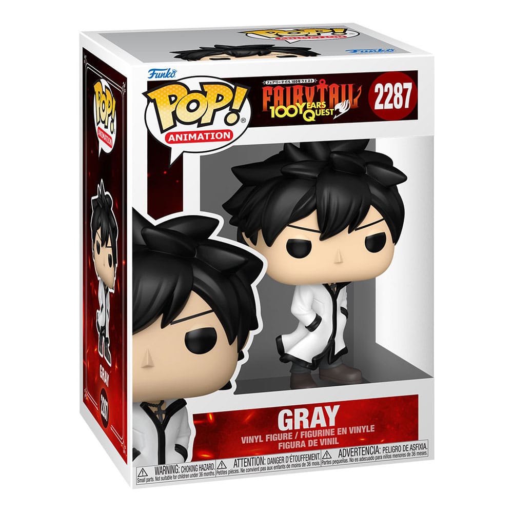 Fairy Tail 100 Year Quest POP! Animation Vinyl Figuren Gray w/Chase 9 cm Surtido (6)