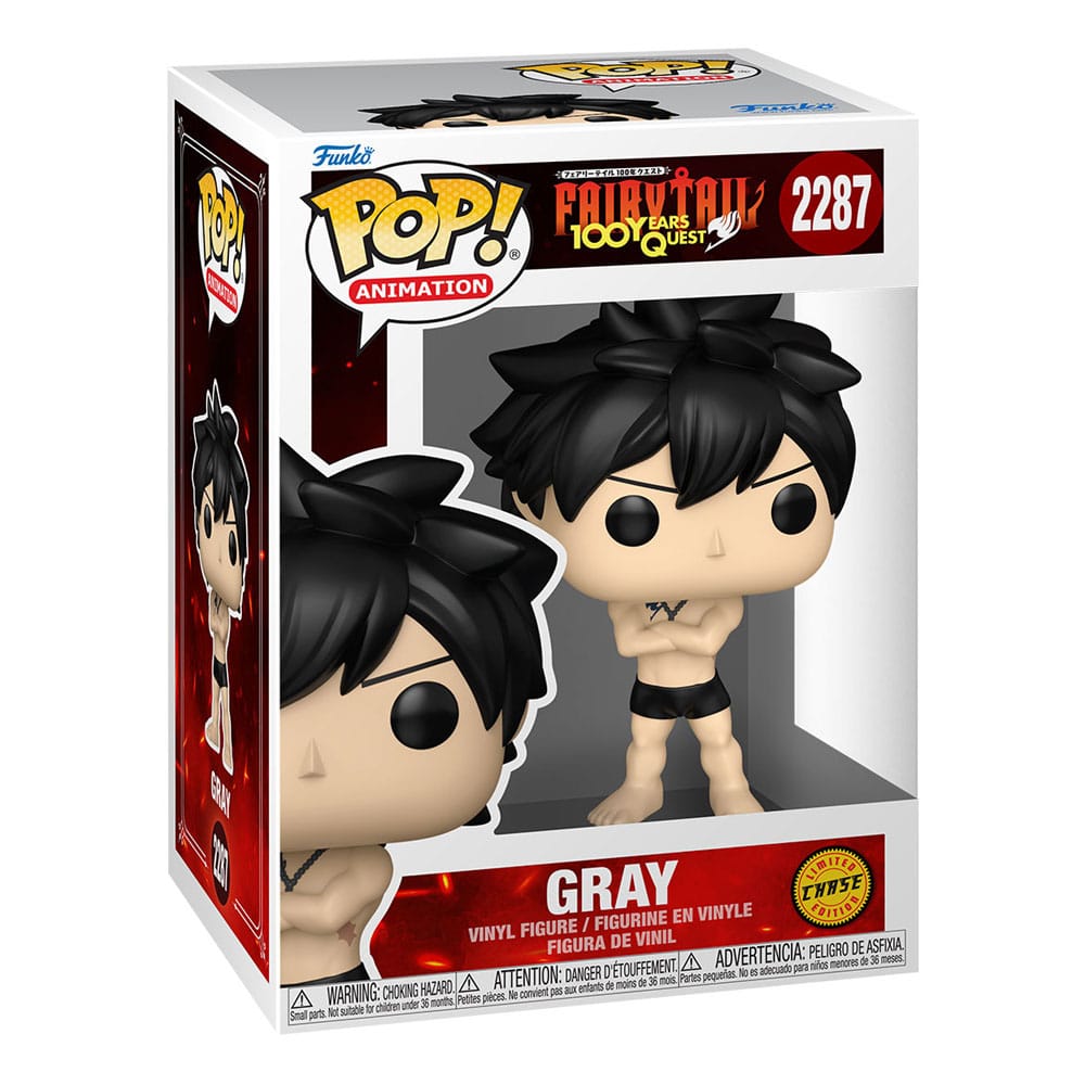 Fairy Tail 100 Year Quest POP! Animation Vinyl Figuren Gray w/Chase 9 cm Surtido (6)