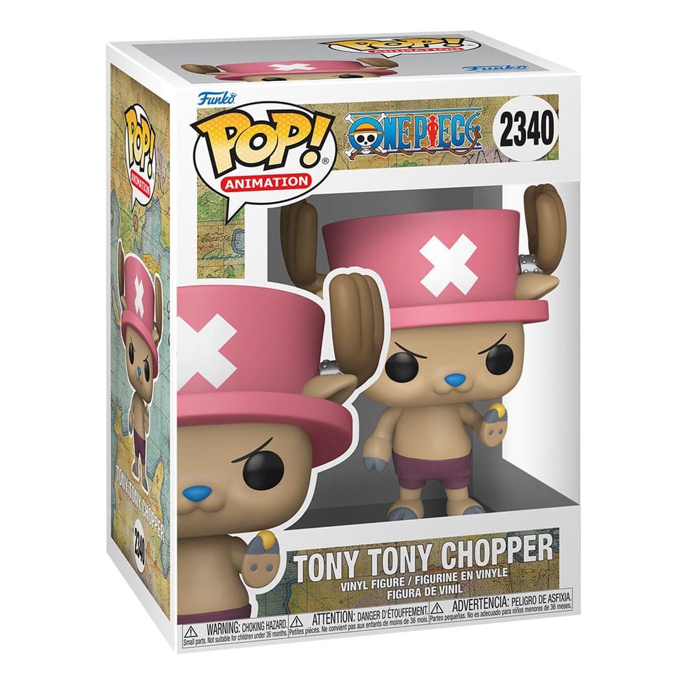 One Piece POP! Animation Vinyl Figuren Chopper w/Chase 9 cm Surtido (6)