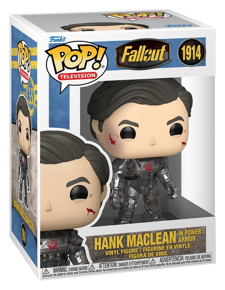 Fallout Figura POP! Television Vinyl Hank 9 cm