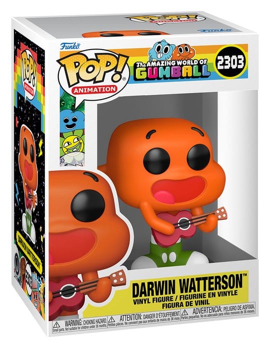 The Amazing World of Gumball Figura POP! Animation Vinyl Darwin 9 cm