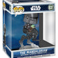 Star Wars: The Mandalorian and Grogu POP! Rides Deluxe Vinyl Cabezón The Mandalorian with Grogu in Imperial Remnant AT-RT 9 cm