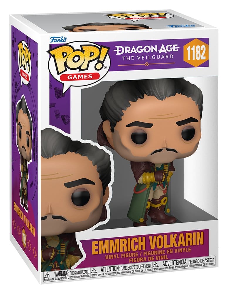 Dragon Age: The Veilguard POP! Games Vinyl Figura Emmrich Volkarin 9 cm