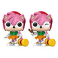Sonic - The Hedgehog POP! Games Vinyl Figuren Amy Rose with Piko Hammer with Chase 9 cm Surtido (6)