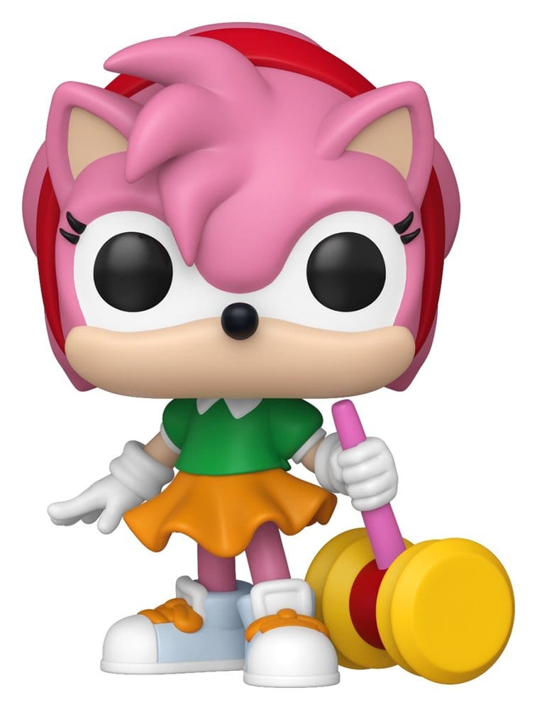 Sonic - The Hedgehog POP! Games Vinyl Figuren Amy Rose with Piko Hammer with Chase 9 cm Surtido (6)
