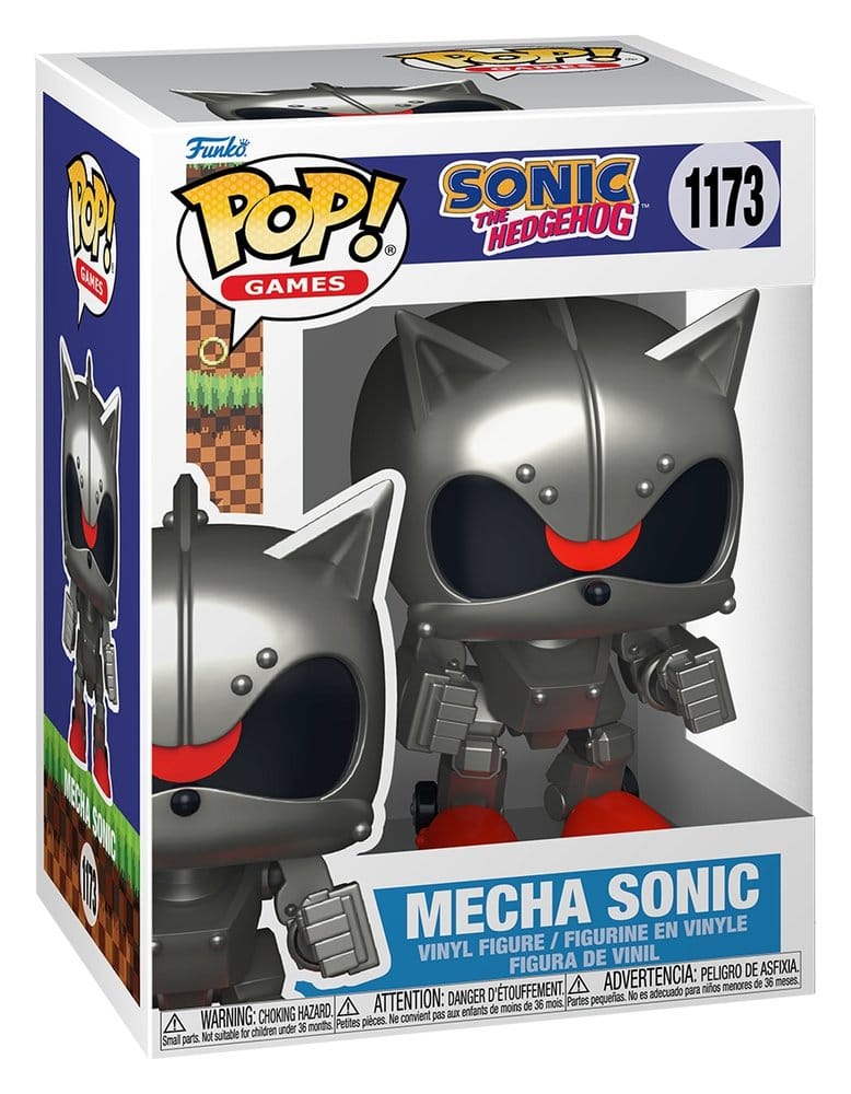 Sonic - The Hedgehog POP! Movies Vinyl Figuren Mecha Sonic 9 cm - Z POP Toys