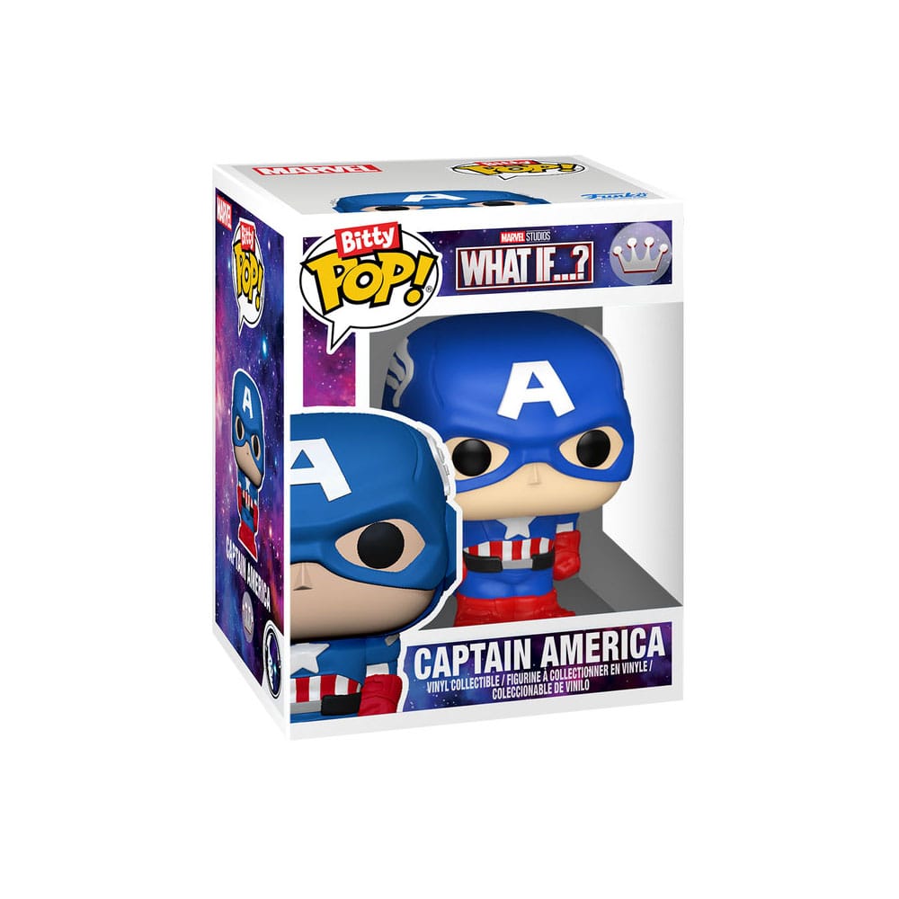 Marvel Figura Bitty POP! Bots WI- CA Mech w/Cap 11,7 cm