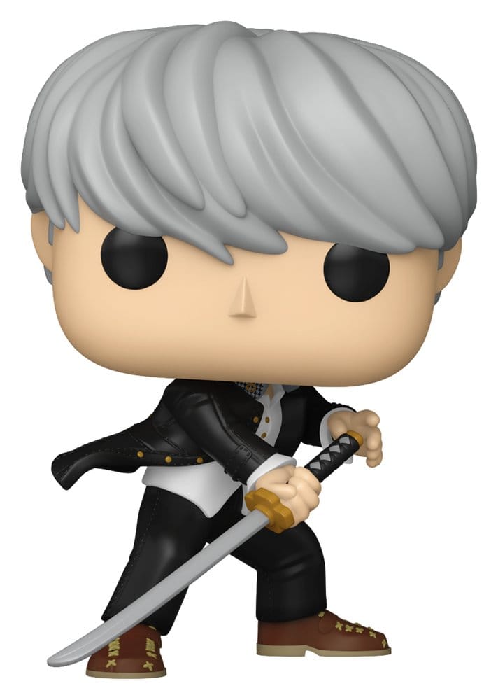 Persona 4 Figura POP! Games Vinyl Protagonist (Yu) 9 cm