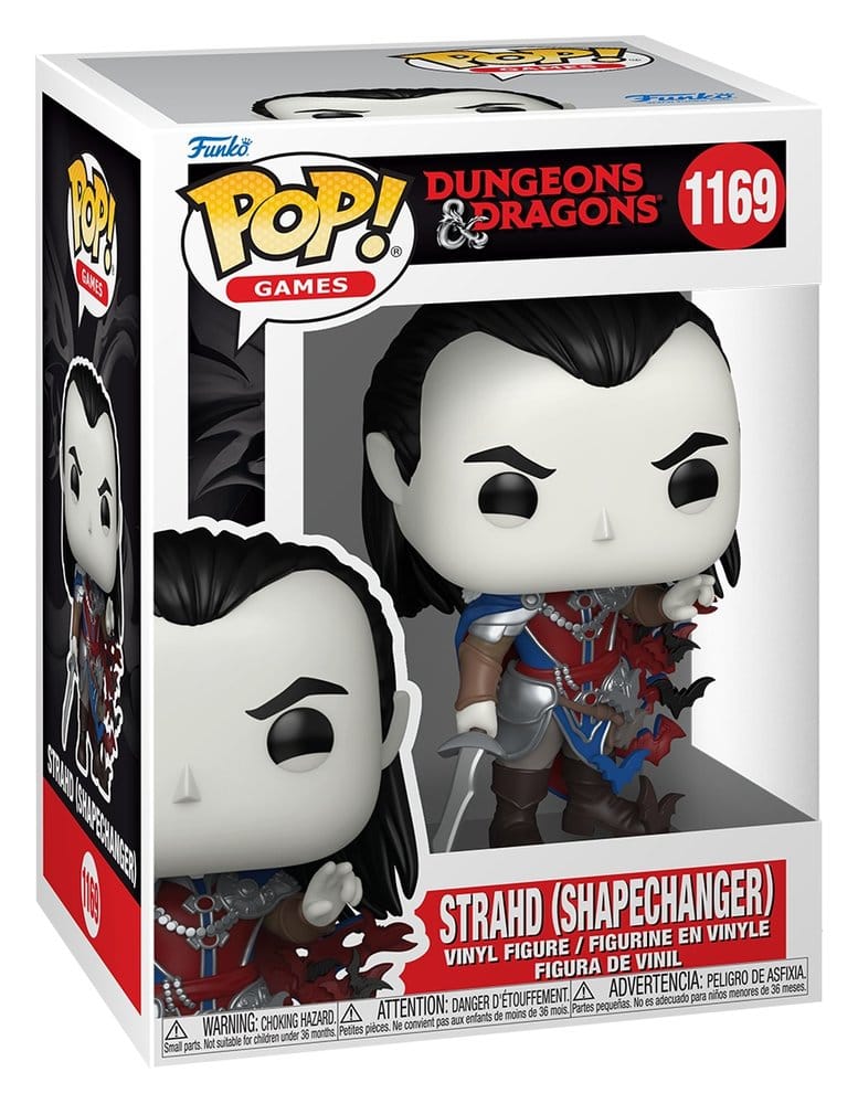 Dungeons & Dragons Figura POP! Vinyl Strahd (Shapechanger) 9 cm