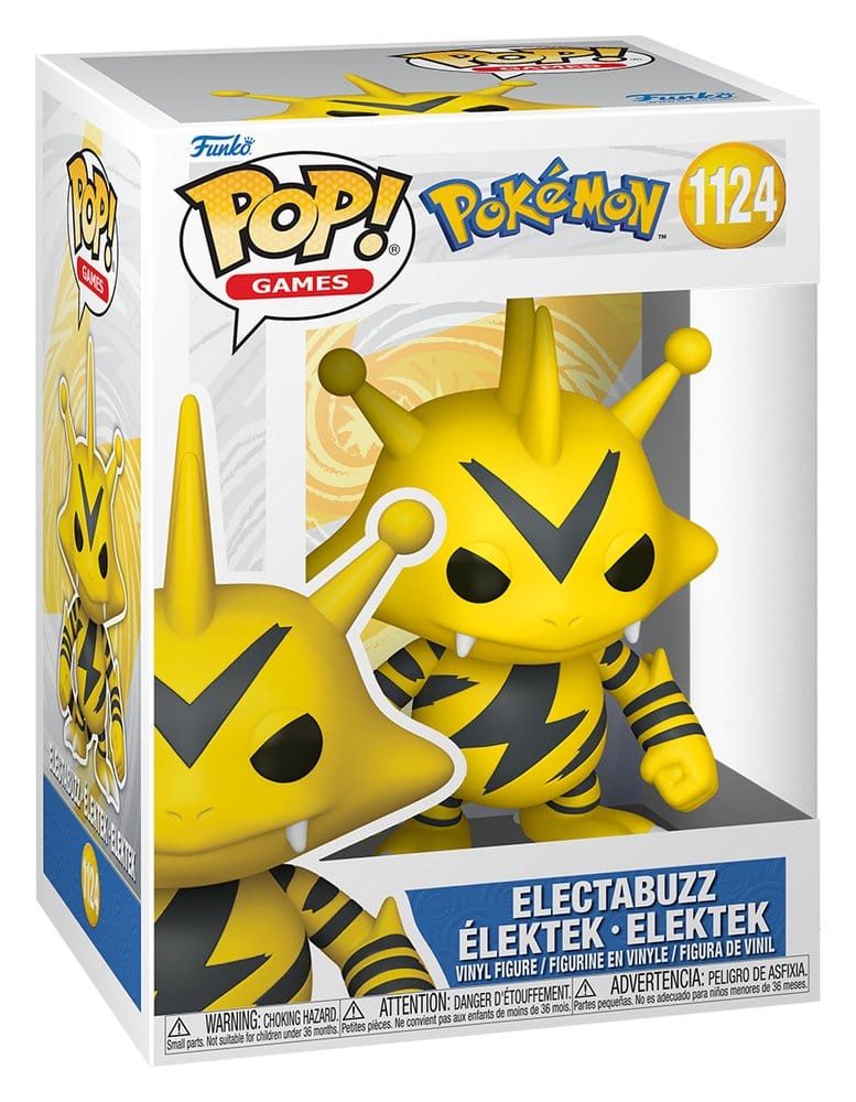 Pokémon POP! Games Vinyl Figura Electabuzz 9 cm