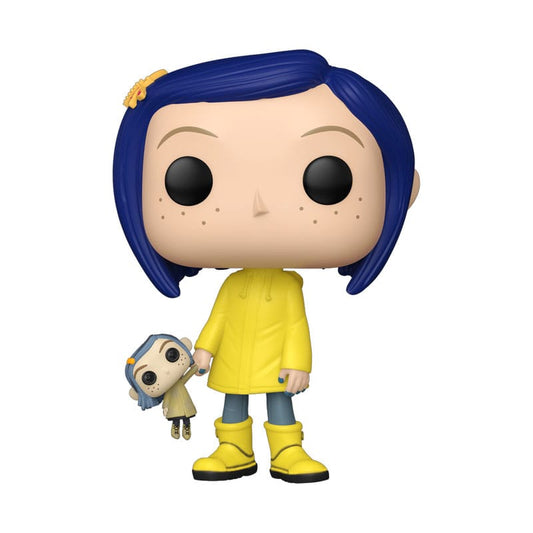 Coraline POP! Movies Vinyl Figura Coraline with Doll Exclusive 9 cm