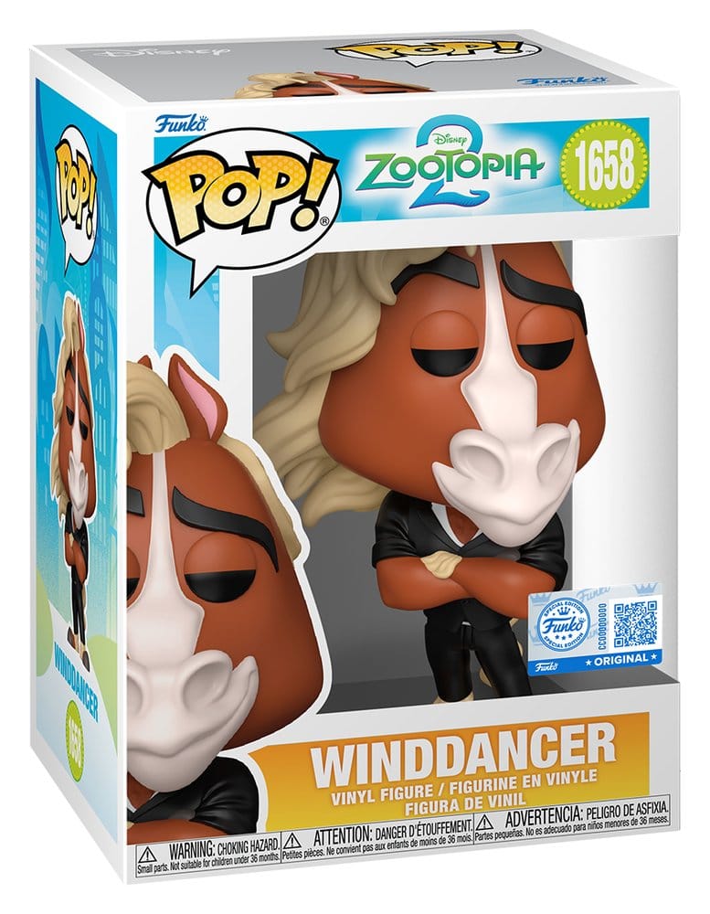 Zootopia 2 Figura POP! Vinyl Winddancer 9 cm