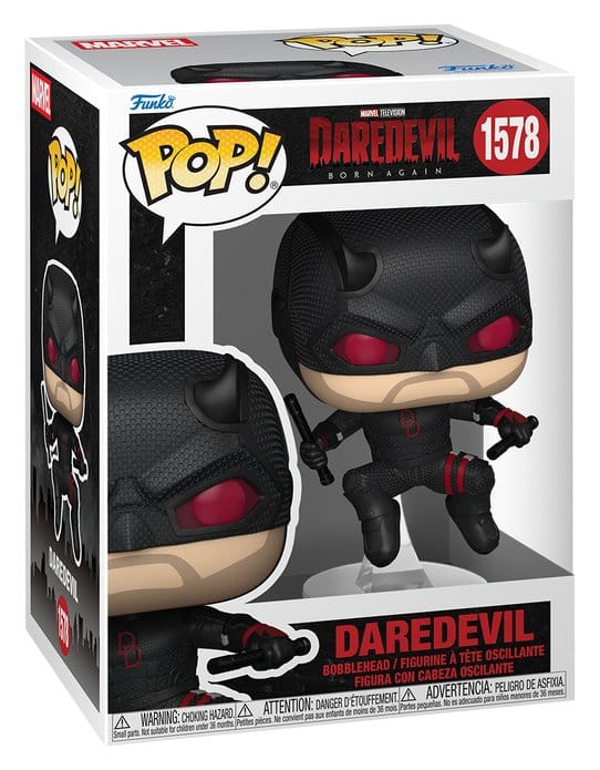 Daredevil: Born Again POP! Marvel Vinyl Figura Daredevil (Black Suit) 9 cm