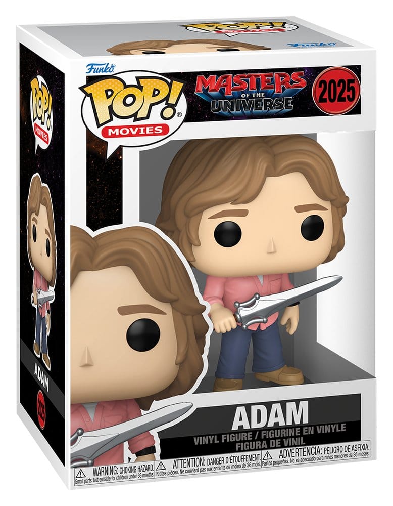 Masters of the Universe (2026) Figura POP! Movies Vinyl Adam 9 cm