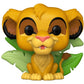El rey león Figura POP! Disney Vinyl Simba 9 cm
