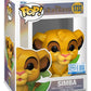 El rey león Figura POP! Disney Vinyl Simba 9 cm