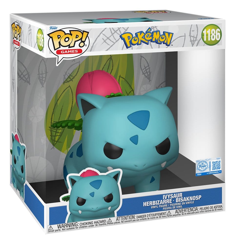 Pokémon Figura Super Sized Jumbo POP! Vinyl Ivysaur 25 cm