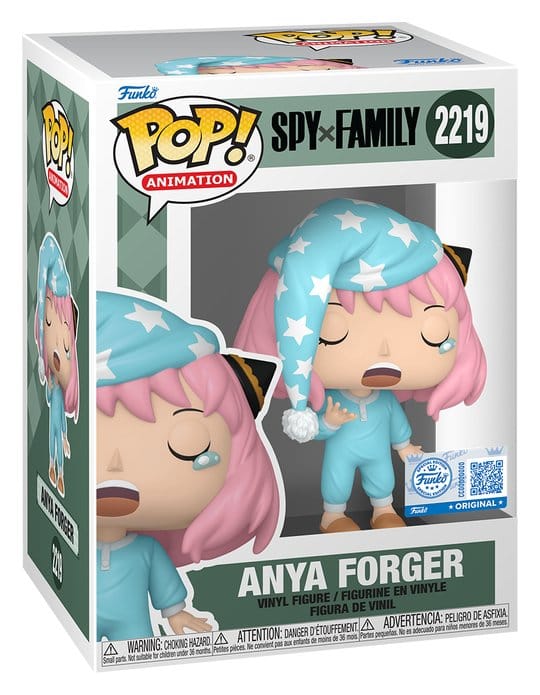 Spy x Family POP! Animation Vinyl Figura Anya Forger (Pajamas) Exclusive 9 cm