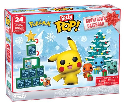 Pokémon Bitty POP! Calendario de adviento 24 Day Countdown