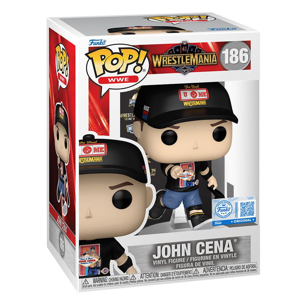 WWE POP! Vinyl Figura John Cena (WM 41) 9 cm