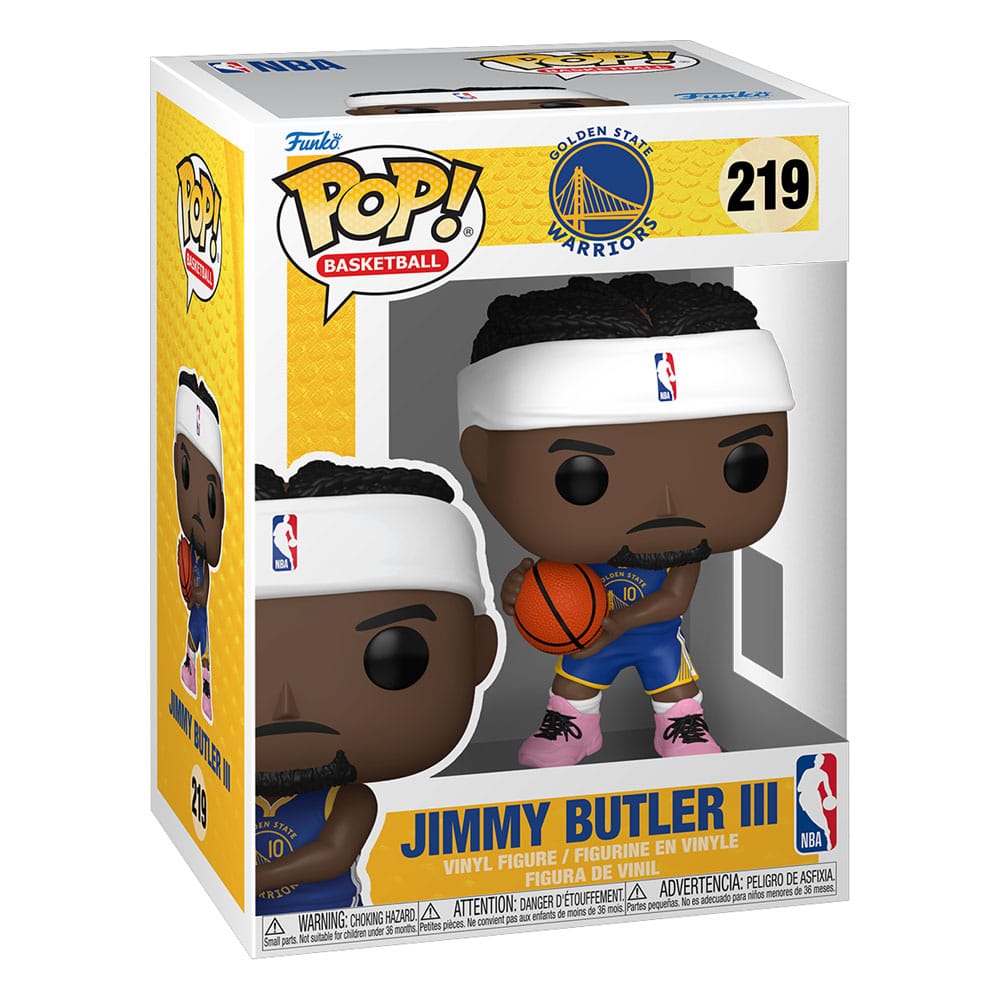 NBA POP! Basketball Vinyl Figura Golden State Warriors: Jimmy Butler III (2025 Icon Edition Uniform) 9 cm - Z POP Toys