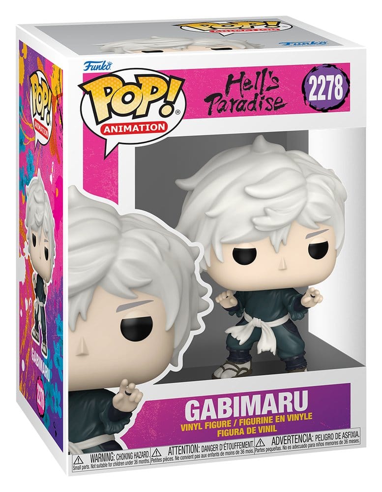 Hell's Paradise: Jigokuraku POP! Animation Vinyl Figura Gabimaru 9 cm