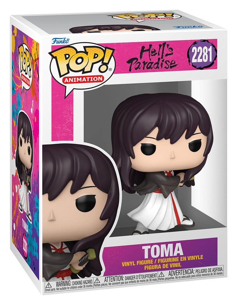Hell's Paradise: Jigokuraku POP! Animation Vinyl Figura Toma 9 cm - Z POP Toys