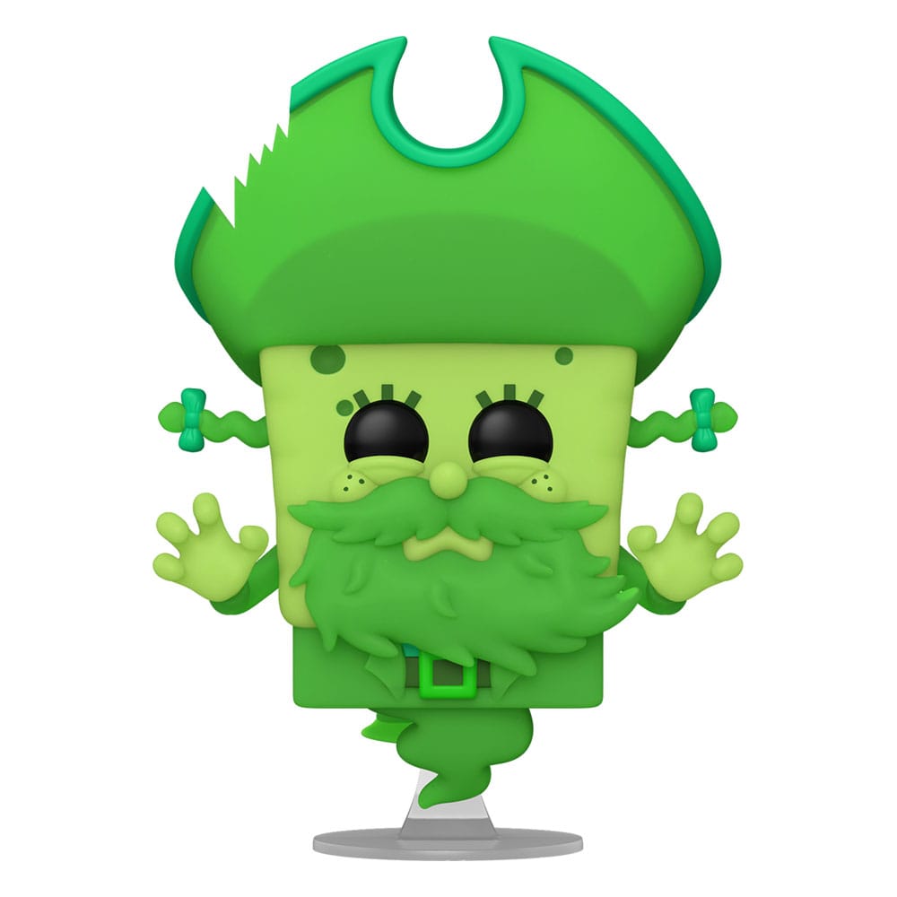 SpongeBob SquarePants Figura POP! Vinyl SpongeBob as the Flying Dutchman (Glow) 9 cm
