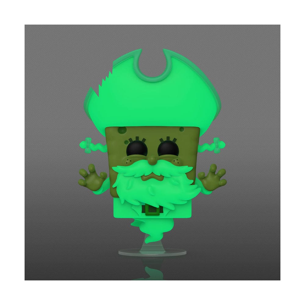 SpongeBob SquarePants Figura POP! Vinyl SpongeBob as the Flying Dutchman (Glow) 9 cm
