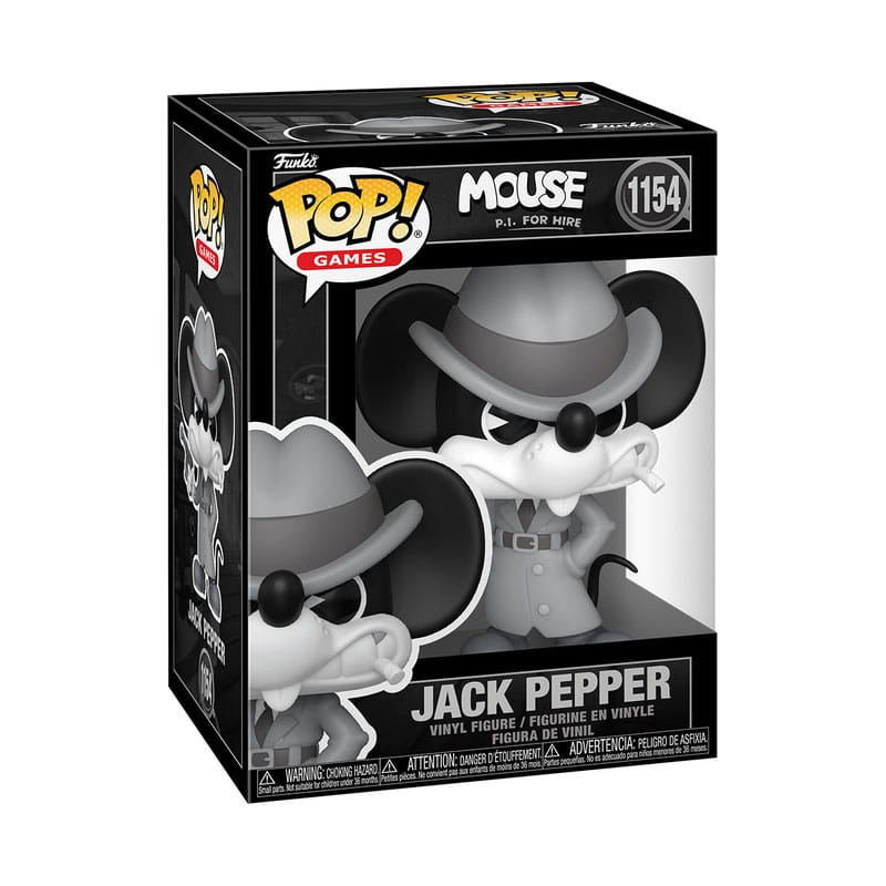 Mouse: P.I. for Hire Figura POP! Games Vinyl Jack Pepper 9 cm - Z POP Toys