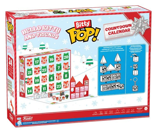 Hello Kitty Bitty POP! Calendario de adviento 24 Day Countdown