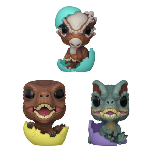 Jurassic World Figuras Pocket POP! Egg Vinyl 2 cm Expositor (16)