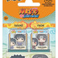 Naruto Pack de 2 Bitty POP! Vinyl Figuras Sasuke & Itachi 2 cm