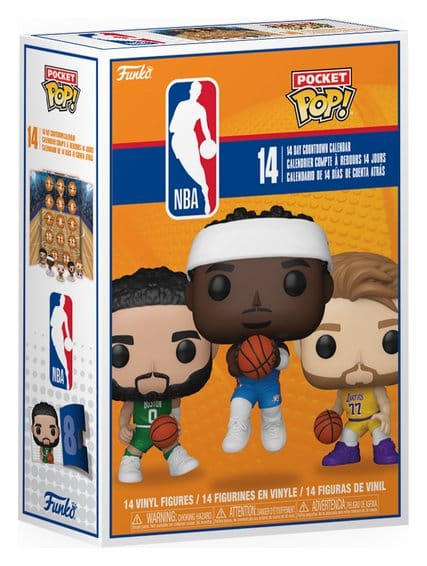 NBA Pocket POP! Calendario de adviento 14 day Countdown