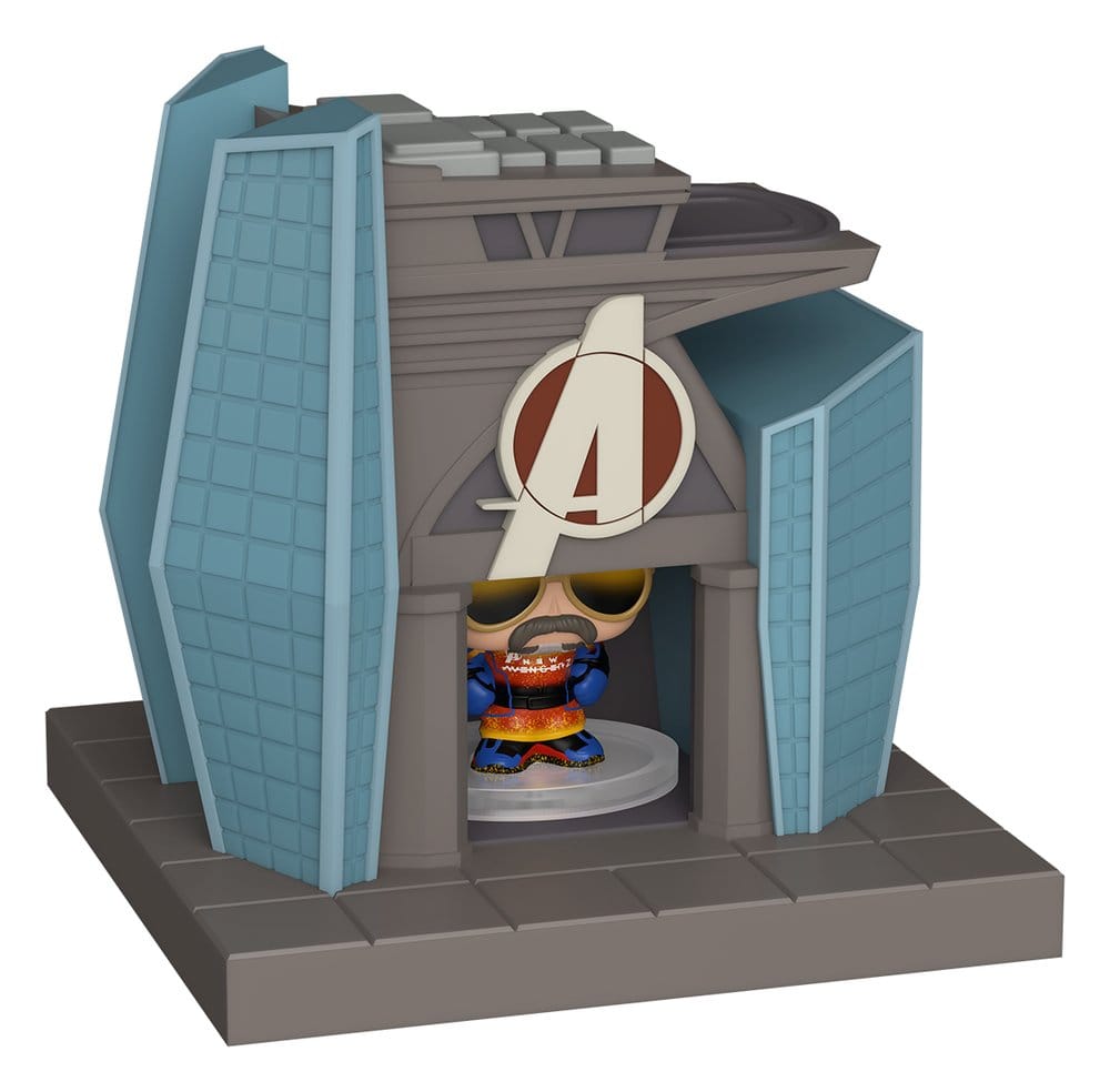 AVD Bitty POP! Towns Vinyl Figura Red Guardian and Avengers Tower