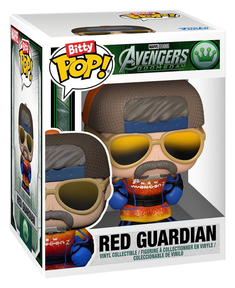 AVD Bitty POP! Towns Vinyl Figura Red Guardian and Avengers Tower