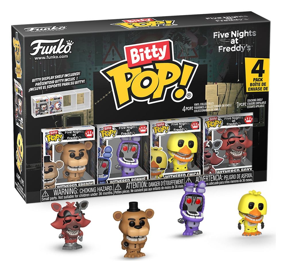 Five Nights at Freddy's Pack de 4 Figuras Bitty POP! Vinyl Series 6 2,5 cm